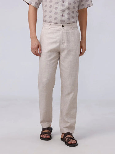 Beige Linen TrouserUnited By Hope