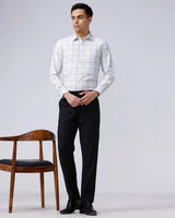 Beige and Green Checks Twill ShirtUnited By Hope