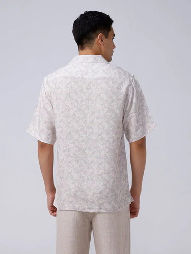 Beige and Purple Digi Print ShirtUnited By Hope