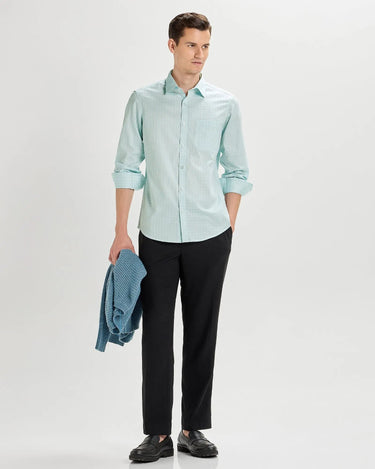 Biscay Green Checks ShirtUnited By Hope