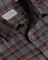 Black Olive Checks ShirtUnited By Hope