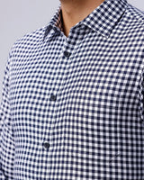 Black and White Checks Dobby ShirtUnited By Hope