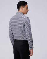 Black and White Checks Dobby ShirtUnited By Hope