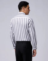 Black and White Stripes Dobby ShirtUnited By Hope