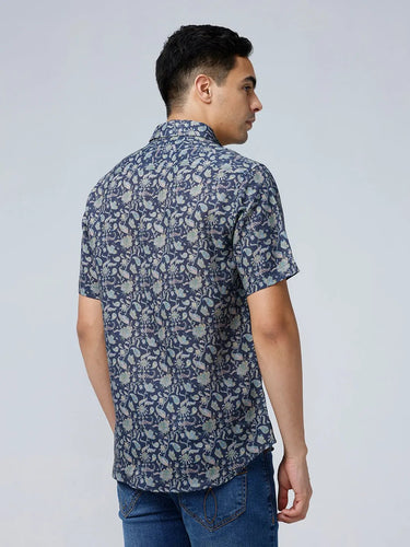 Blue Digi Print ShirtUnited By Hope