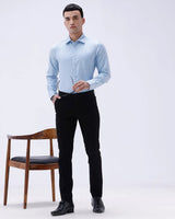 Blue Dobby Structured ShirtUnited By Hope