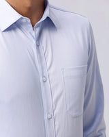 Blue Poplin Plain ShirtUnited By Hope