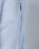 Blue Tencel Plain ShirtUnited By Hope