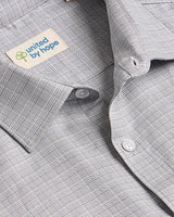Ghost Grey Checks ShirtUnited By Hope