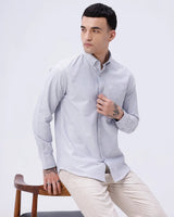 Grey Oxford Plain ShirtUnited By Hope