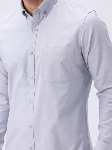 Grey Oxford Plain ShirtUnited By Hope
