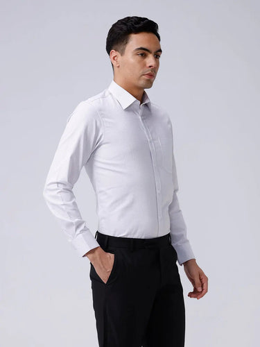 Grey Satin Structured ShirtUnited By Hope