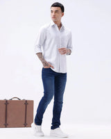 Grey Twill Stripes ShirtUnited By Hope