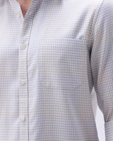 Grey and Beige Twill Structured ShirtUnited By Hope