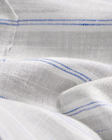 Grey oversized striped linen shirtUnited By Hope