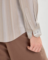 Indian Tan Striped ShirtUnited By Hope