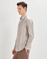 Indian Tan Striped ShirtUnited By Hope