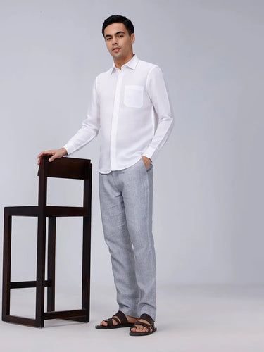 Light Grey Linen TrouserUnited By Hope