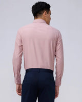 Light Mauve Cotton Tencel Plain ShirtUnited By Hope