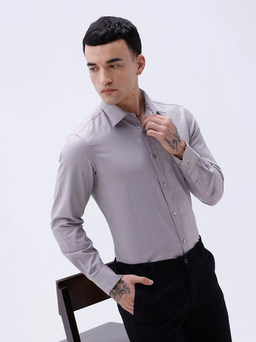 Mauve Twill Structured ShirtUnited By Hope