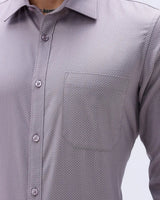 Mauve Twill Structured ShirtUnited By Hope
