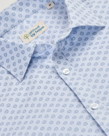 Milky Blue Printed ShirtUnited By Hope