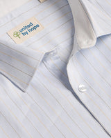 Pastel Blue Stripes ShirtUnited By Hope