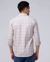 Pink and Grey Checks Twill ShirtUnited By Hope