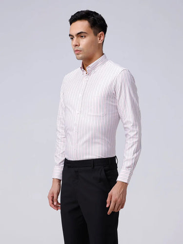 Pink and White Stripes Oxford ShirtUnited By Hope