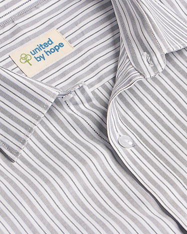 Puritan Grey Striped ShirtUnited By Hope