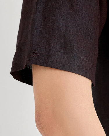 Rustic Brown Linen ShirtUnited By Hope