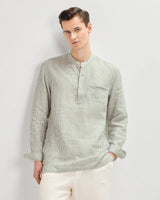 Seagrass Striped Linen ShirtUnited By Hope