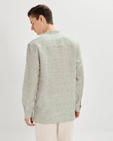 Seagrass Striped Linen ShirtUnited By Hope