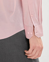 Silver Pink Plain Chambray ShirtUnited By Hope