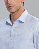 Whispering Blue Checks ShirtUnited By Hope