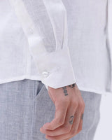 White Full Sleeve Linen ShirtUnited By Hope