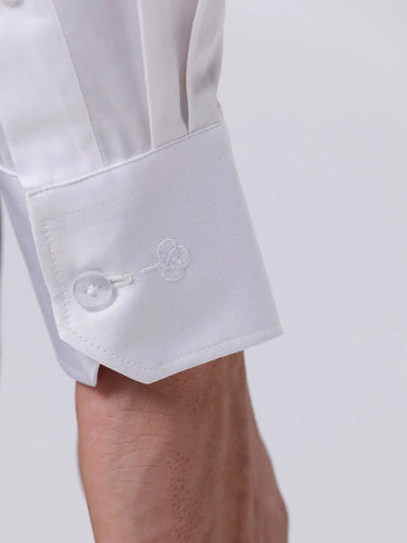 White Poplin Plain ShirtUnited By Hope