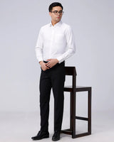 White Satin Structured ShirtUnited By Hope