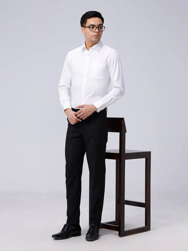 White Satin Structured ShirtUnited By Hope