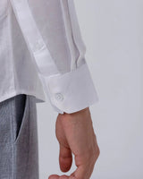 White Tencel Plain ShirtUnited By Hope