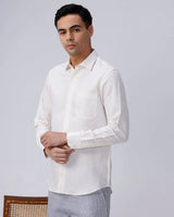 Yellow Plain Tencel ShirtUnited By Hope