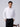 White Cotton Tencel Plain Shirt