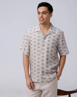 Beige Digi Print ShirtUnited By Hope