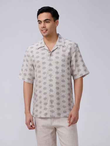 Beige Digi Print ShirtUnited By Hope