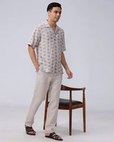 Beige Digi Print ShirtUnited By Hope