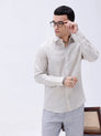 Beige Full Sleeve Linen ShirtUnited By Hope