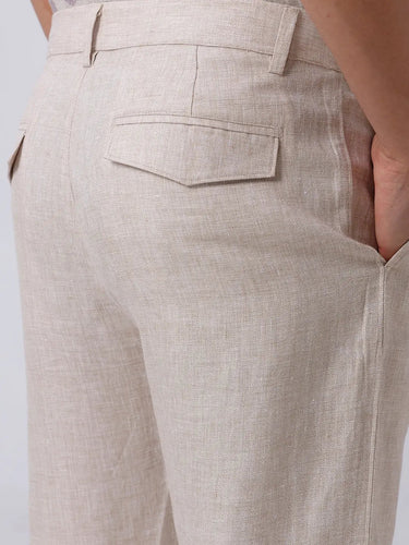 Beige Linen TrouserUnited By Hope
