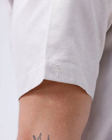Beige Oxford Plain Short Sleeve ShirtUnited By Hope