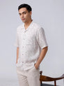 Beige and Purple Digi Print ShirtUnited By Hope