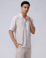 Beige and Purple Digi Print ShirtUnited By Hope